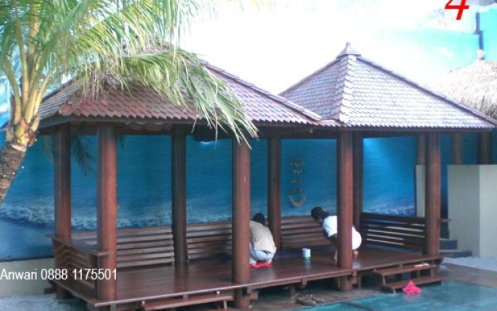 Gazebo 4 Tukang Taman Jakarta